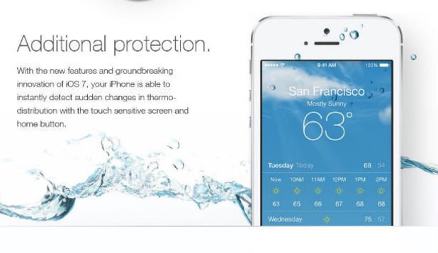 ios7 water proof phone 2