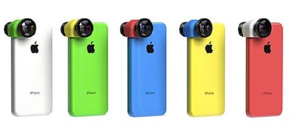 iPhone 5C'lere Renkli Lensler Geliyor! 1 lensön