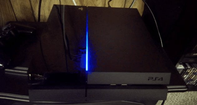 ps4 blue light of death